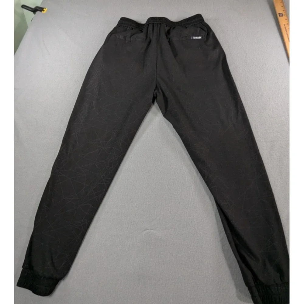 Uzmaki RAW Mens Ultimate New York College Geometric‎ Jogger Pants XL Black